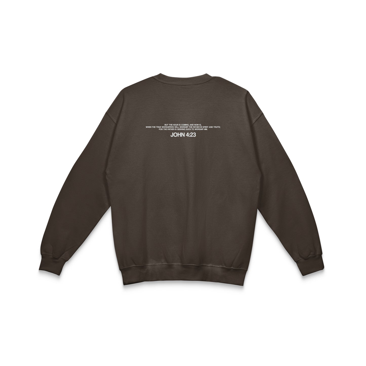 WRSHP DEPT. Crewneck Sweatshirt (choc Brown)